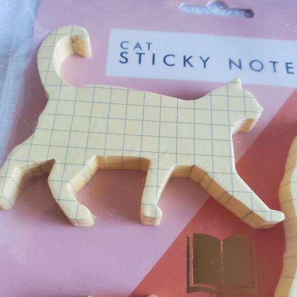 Cat Sticky Note Pads - Picture 3 of 5
